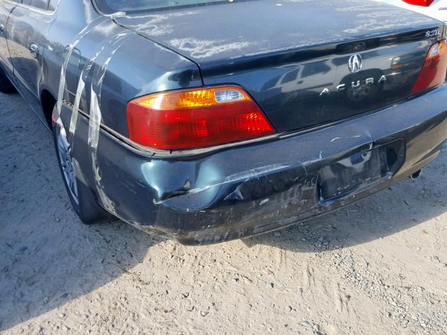 19UUA5661YA034706 - 2000 ACURA 3.2TL GREEN photo 9