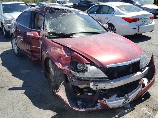 JH4KB16546C000861 - 2006 ACURA RL RED photo 1