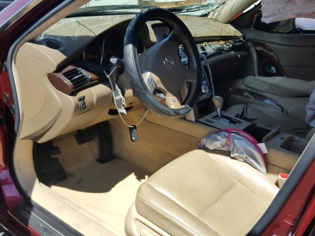 JH4KB16546C000861 - 2006 ACURA RL RED photo 5