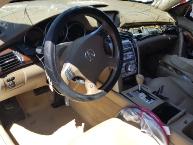 JH4KB16546C000861 - 2006 ACURA RL RED photo 9