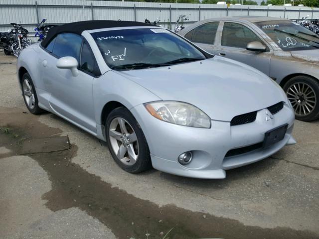 4A3AL25FX7E010520 - 2007 MITSUBISHI ECLIPSE SP SILVER photo 1