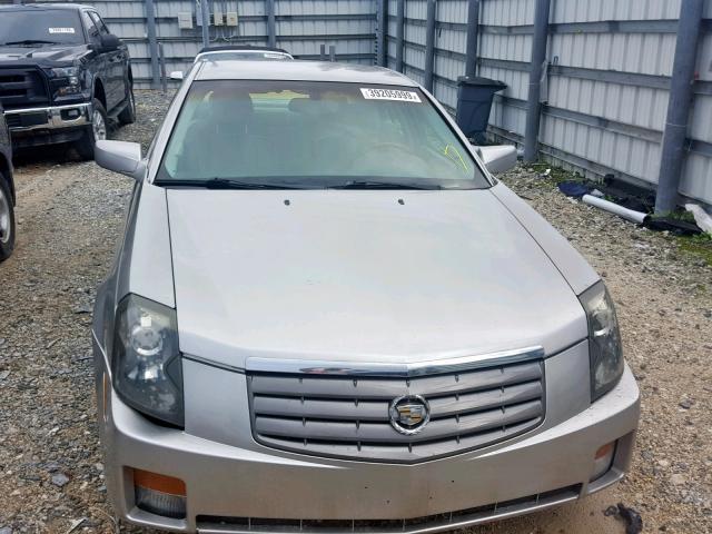 1G6DP567050138453 - 2005 CADILLAC CTS HI FEA GOLD photo 9