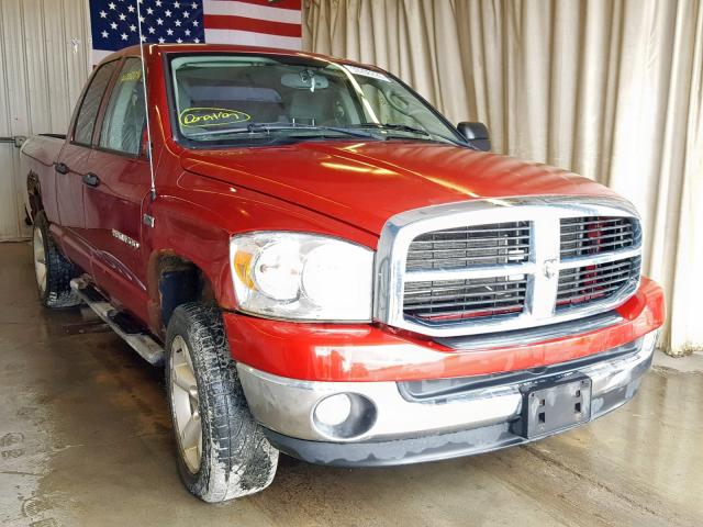 1D7HU18267S192144 - 2007 DODGE RAM 1500 S RED photo 1