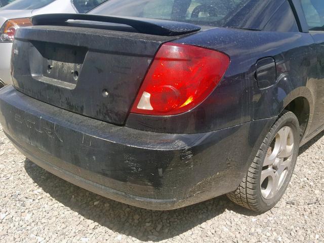 1G8AW12F54Z222085 - 2004 SATURN ION LEVEL BLACK photo 10