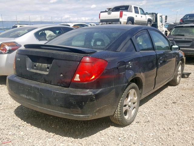 1G8AW12F54Z222085 - 2004 SATURN ION LEVEL BLACK photo 4
