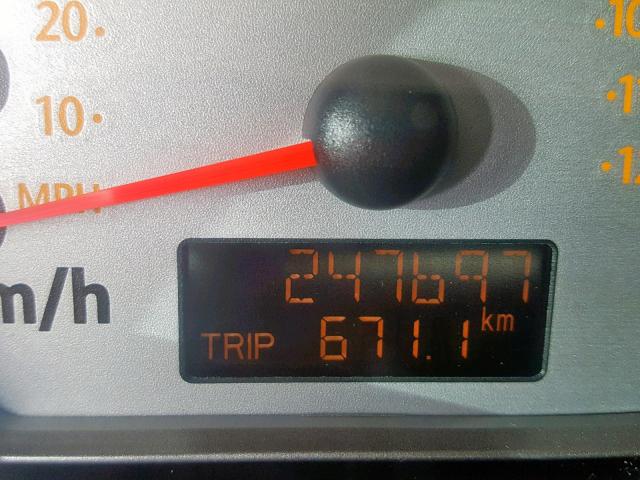 1G8AW12F54Z222085 - 2004 SATURN ION LEVEL BLACK photo 8