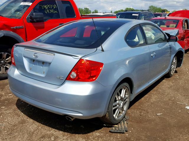 JTKDE167860106503 - 2006 SCION TC BLUE photo 4