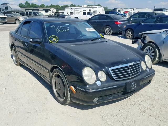 WDBJF74J32B451024 - 2002 MERCEDES-BENZ E 55 AMG BLACK photo 1