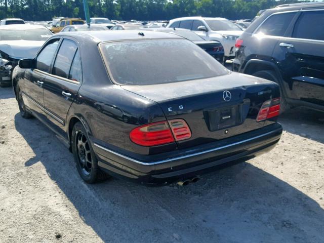 WDBJF74J32B451024 - 2002 MERCEDES-BENZ E 55 AMG BLACK photo 3