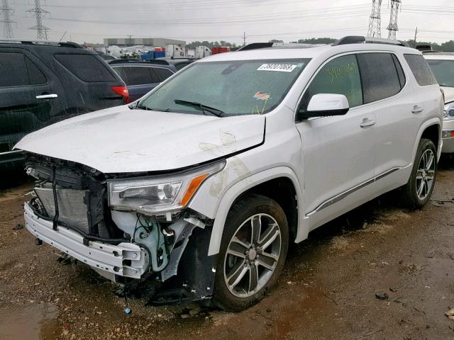 1GKKNPLS4HZ179073 - 2017 GMC ACADIA DEN WHITE photo 2