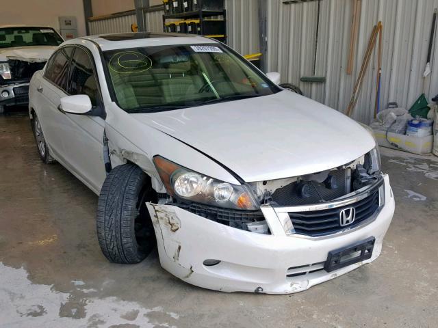 1HGCP3F82AA026992 - 2010 HONDA ACCORD EXL WHITE photo 1