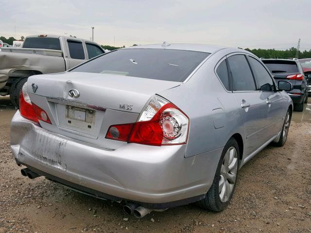 JNKAY01E97M305750 - 2007 INFINITI M35 BASE SILVER photo 4