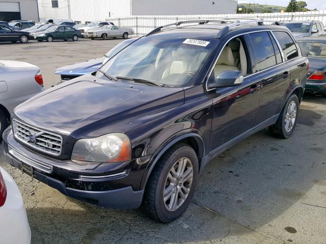 YV4CZ852181455325 - 2008 VOLVO XC90 V8 BLACK photo 2