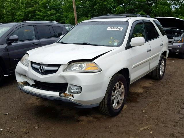 2HNYD18824H550724 - 2004 ACURA MDX TOURIN WHITE photo 2