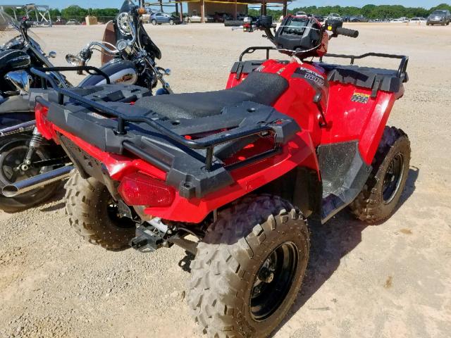 4XASEA570JA272475 - 2018 POLARIS SPORTSMAN RED photo 4