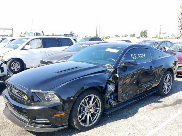 1ZVBP8CF8D5224352 - 2013 FORD MUSTANG GT BLACK photo 2