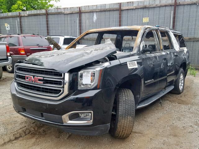 1GKS2GKC2KR181950 - 2019 GMC YUKON XL K BLACK photo 2