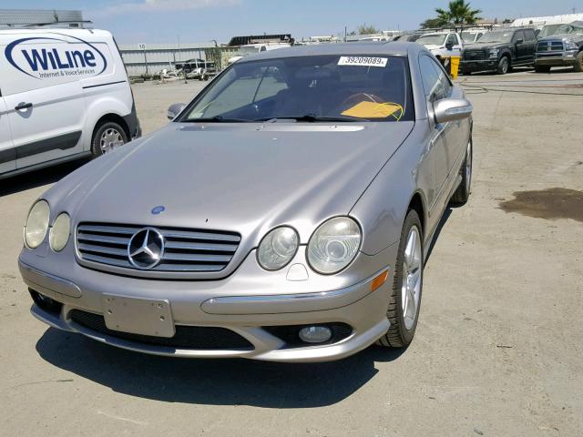 WDBPJ75J76A046920 - 2006 MERCEDES-BENZ CL 500 SILVER photo 2