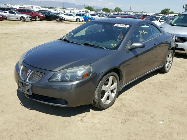 1G2ZH36N374130804 - 2007 PONTIAC G6 GT GRAY photo 2