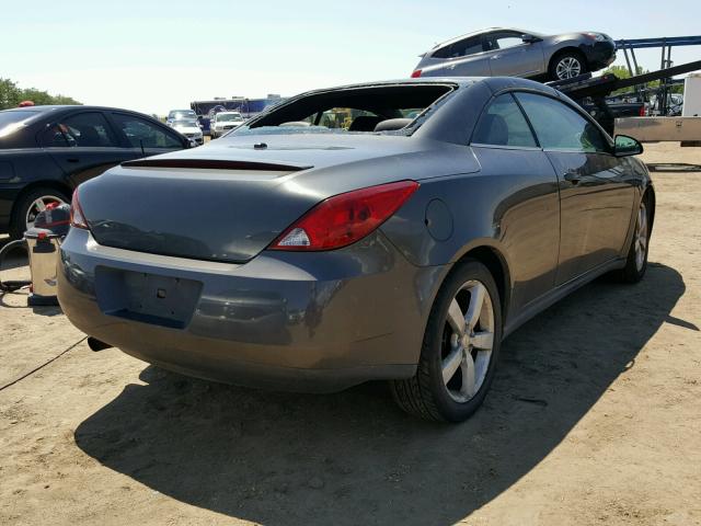 1G2ZH36N374130804 - 2007 PONTIAC G6 GT GRAY photo 4