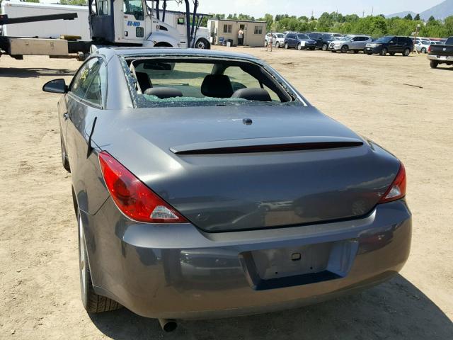 1G2ZH36N374130804 - 2007 PONTIAC G6 GT GRAY photo 9