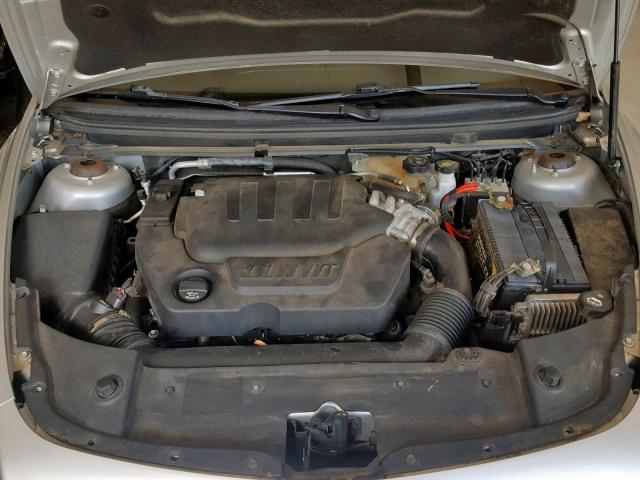 1G1ZG5E79CF109086 - 2012 CHEVROLET MALIBU LTZ ვერცხლისფერი ფოტო 7