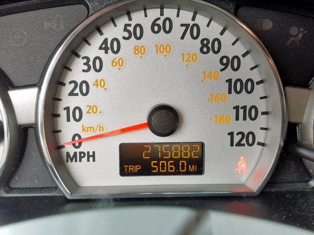 1G8AW18B46Z200604 - 2006 SATURN ION LEVEL BLACK photo 8