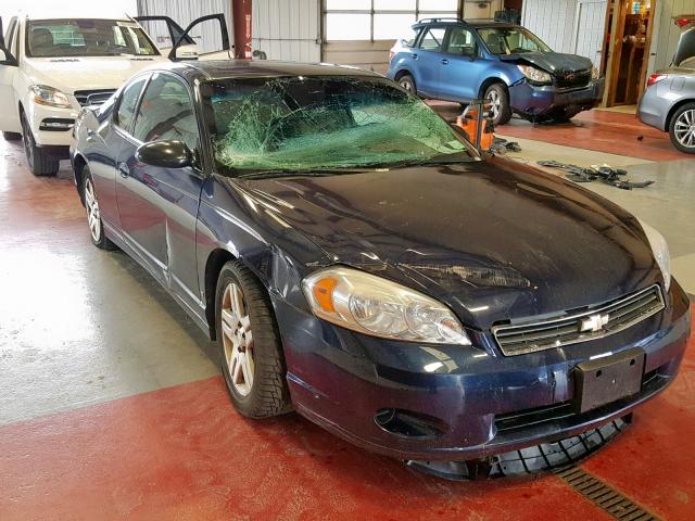 2G1WK15K979344553 - 2007 CHEVROLET MONTE CARL BLUE photo 1