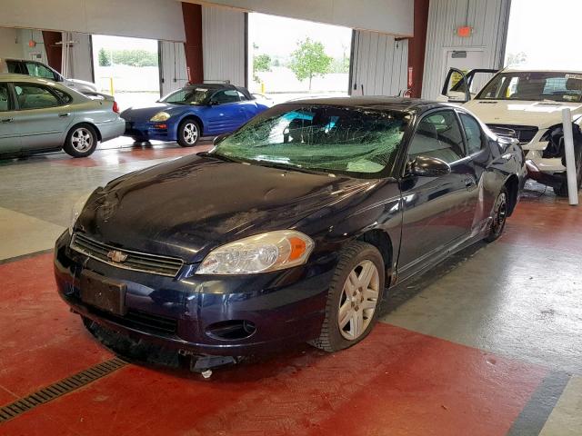 2G1WK15K979344553 - 2007 CHEVROLET MONTE CARL BLUE photo 2