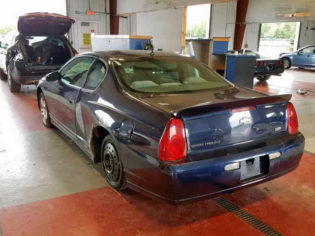 2G1WK15K979344553 - 2007 CHEVROLET MONTE CARL BLUE photo 3