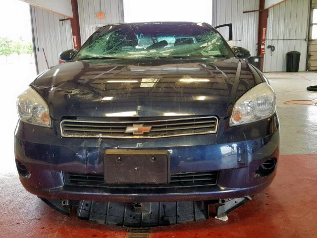 2G1WK15K979344553 - 2007 CHEVROLET MONTE CARL BLUE photo 9