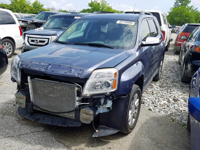 2GKALSEKXD6338699 - 2013 GMC TERRAIN SL GRAY photo 2