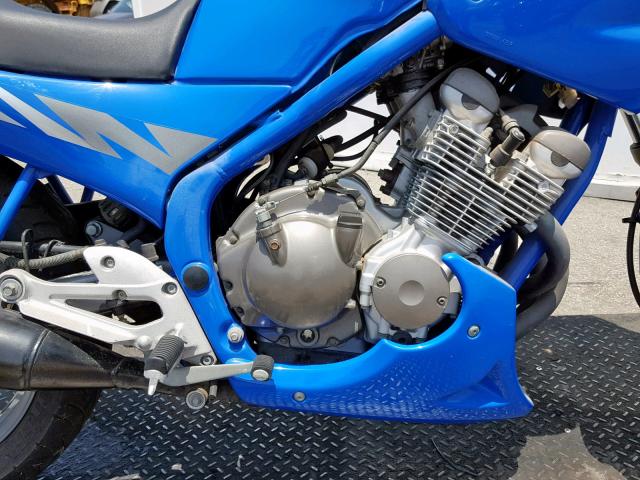 JYA4DUE05RA033374 - 1994 YAMAHA MOTORCYCLE BLUE photo 7