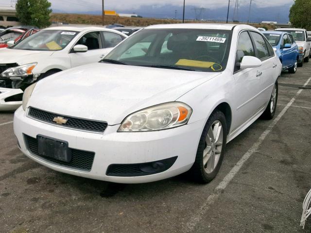 2G1WC5E39D1248736 - 2013 CHEVROLET IMPALA LTZ WHITE photo 2