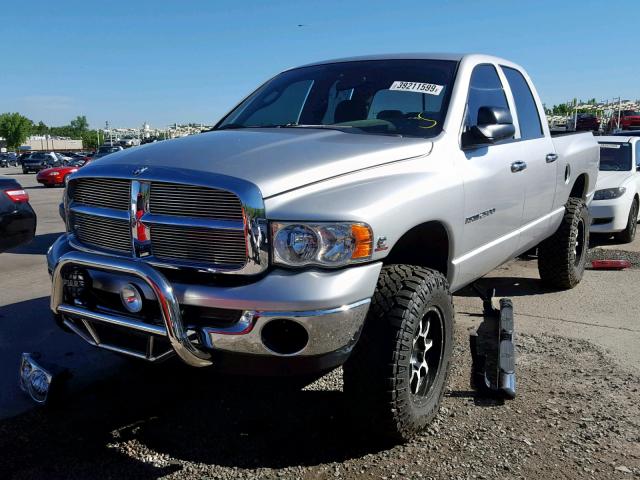 3D7KS28C45G751592 - 2005 DODGE RAM 2500 S GRAY photo 2