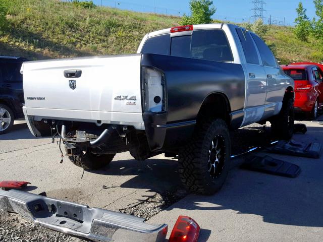 3D7KS28C45G751592 - 2005 DODGE RAM 2500 S GRAY photo 4