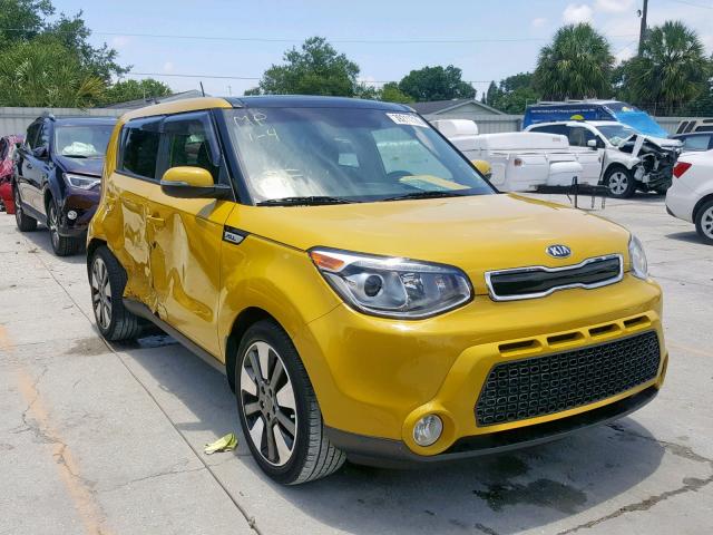 KNDJX3A57E7056110 - 2014 KIA SOUL ! Sarı foto 1