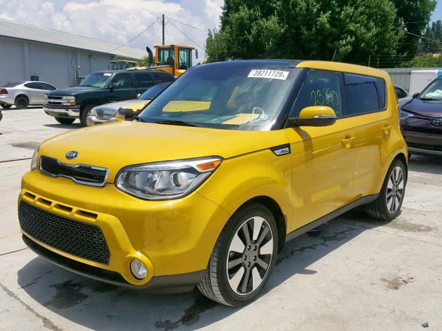KNDJX3A57E7056110 - 2014 KIA SOUL ! Sarı foto 2