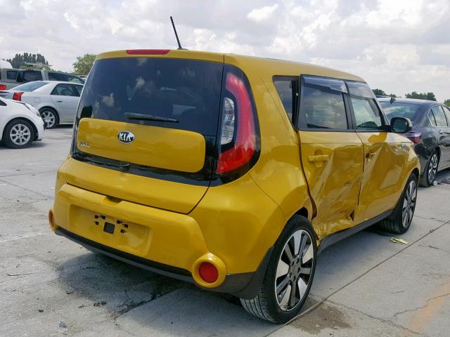 KNDJX3A57E7056110 - 2014 KIA SOUL ! Sarı foto 4