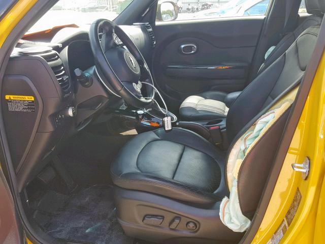 KNDJX3A57E7056110 - 2014 KIA SOUL ! Sarı foto 5
