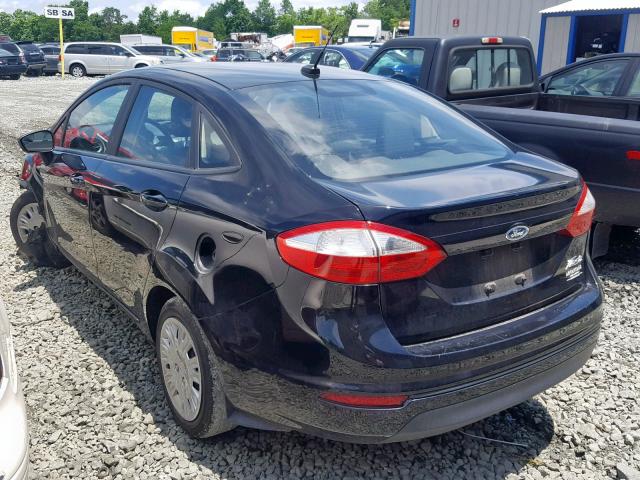 3FADP4AJ8GM156022 - 2016 FORD FIESTA S BLACK photo 3