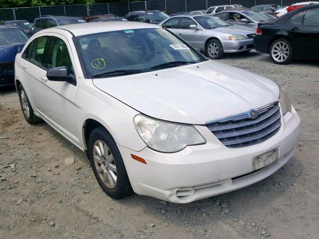 1C3LC46R28N179081 - 2008 CHRYSLER SEBRING LX WHITE photo 1