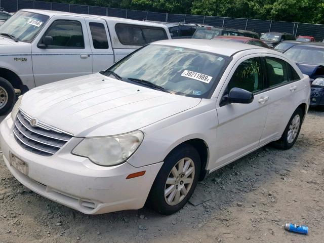 1C3LC46R28N179081 - 2008 CHRYSLER SEBRING LX WHITE photo 2