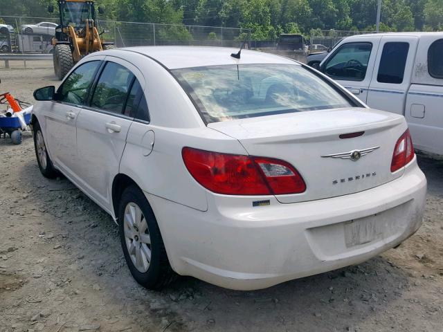 1C3LC46R28N179081 - 2008 CHRYSLER SEBRING LX WHITE photo 3