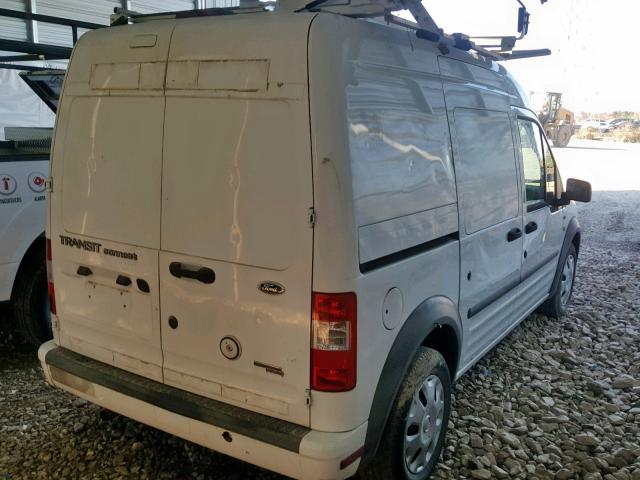 NM0LS7BN9DT135276 - 2013 FORD TRANSIT CO WHITE photo 4