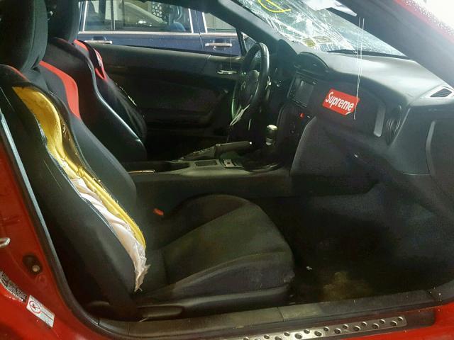 JF1ZNAA19D2710293 - 2013 TOYOTA SCION FR-S RED photo 5