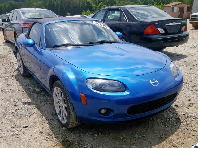 JM1NC25FX60113100 - 2006 MAZDA MX-5 MIATA BLUE photo 1