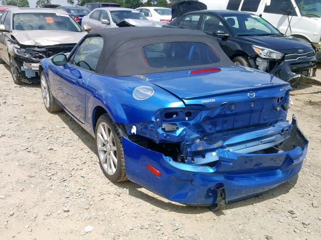 JM1NC25FX60113100 - 2006 MAZDA MX-5 MIATA BLUE photo 3