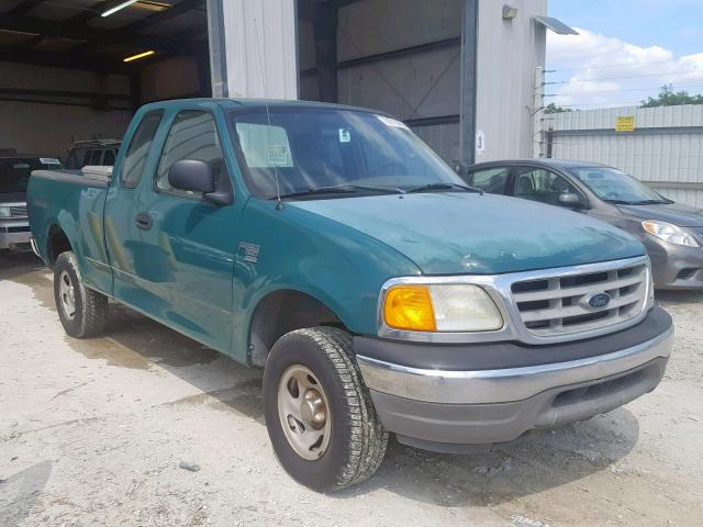 2FTRX18W94CA65039 - 2004 FORD F-150 HERI GREEN photo 1