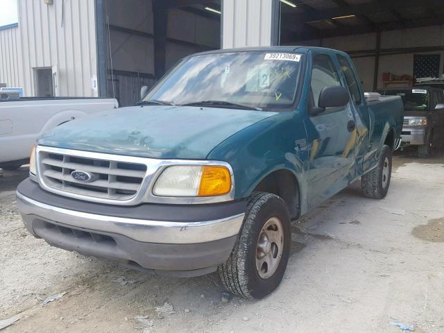 2FTRX18W94CA65039 - 2004 FORD F-150 HERI GREEN photo 2